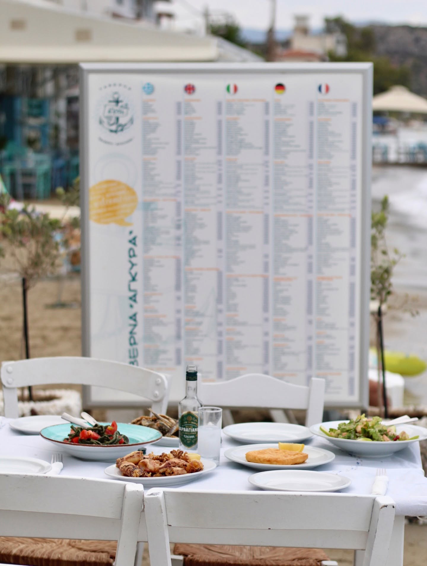 Agkyra Menu