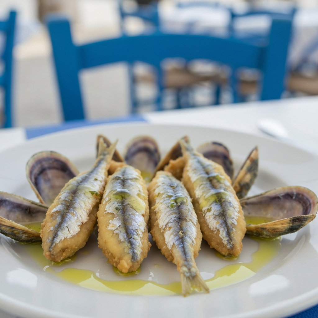 Γαύρος τηγανιτός